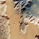 Una imagen en color real de la chasmata producida a partir de datos tomados por el orbitador Mars Express.